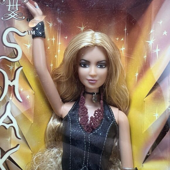 Mattel Other - 2002 Mattel Shakira Black Leather Concert Outfit Signature Network Doll B4534